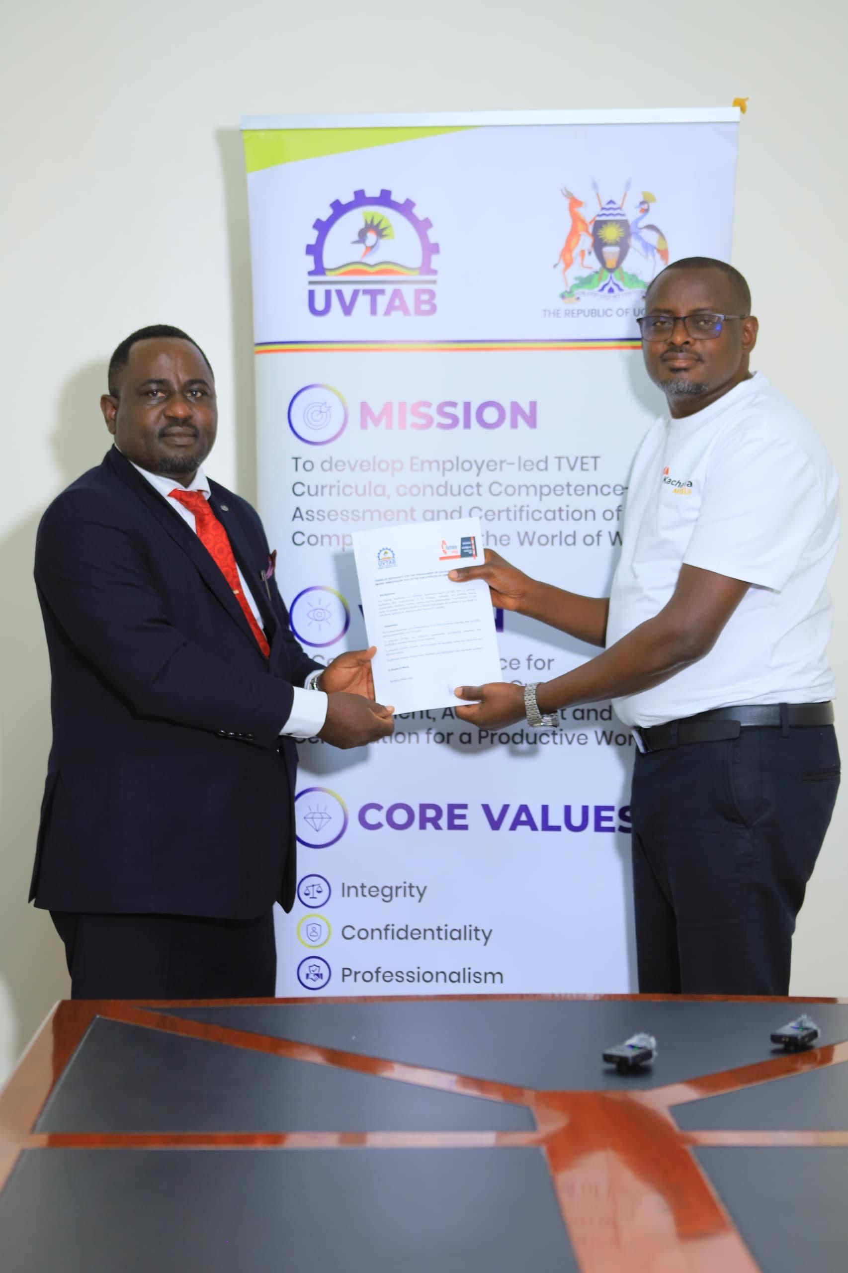 CHAMPIONING PRACTICAL SKILLS: Valentine Muhereza Appointed Official Brand Ambassador for UVTAB Uganda!