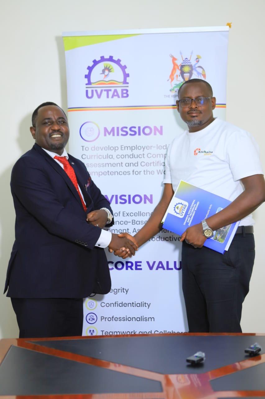 CHAMPIONING PRACTICAL SKILLS: Valentine Muhereza Appointed Official Brand Ambassador for UVTAB Uganda!