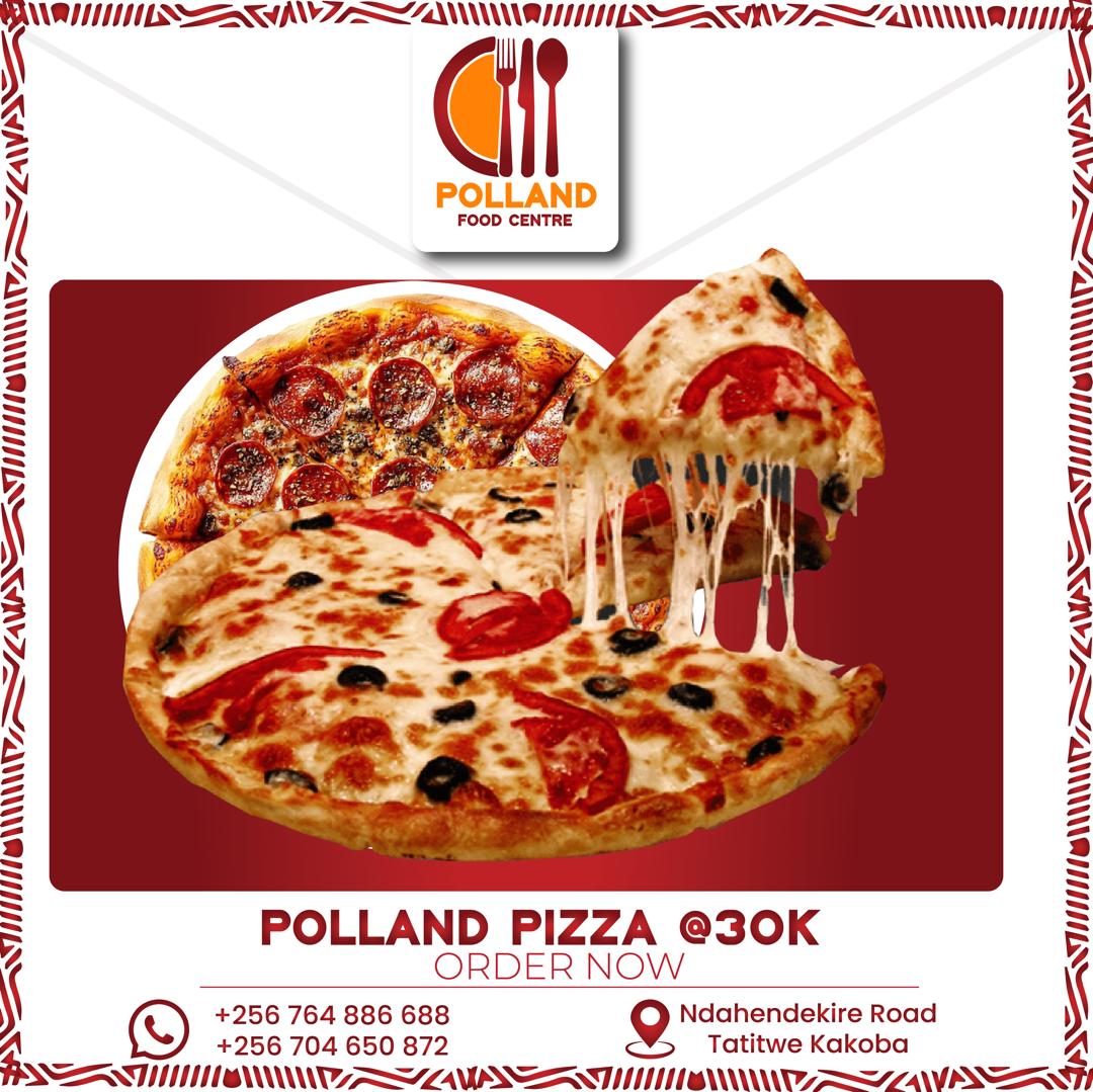Enjoy the Polland Sweet Pizza, Make your day.